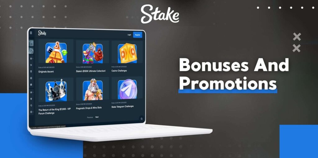 Stake Pakistan Bonuses And Promotions review