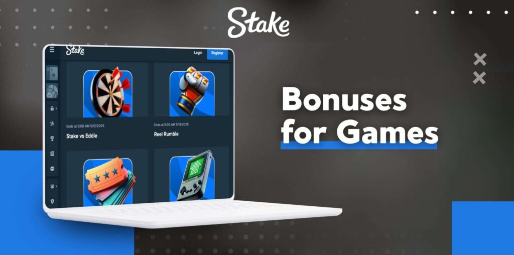 Bonuses for Games at Stake Pakistan information