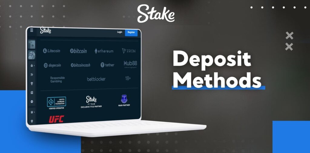 Stake Pakistan Deposit Methods to Start the Game