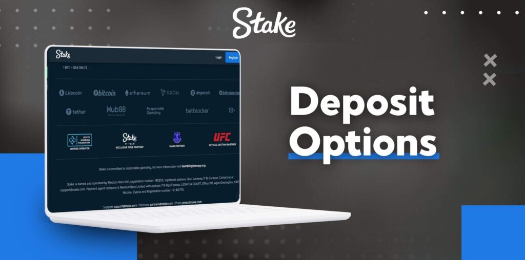 Stake Pakistan Deposit Options information
