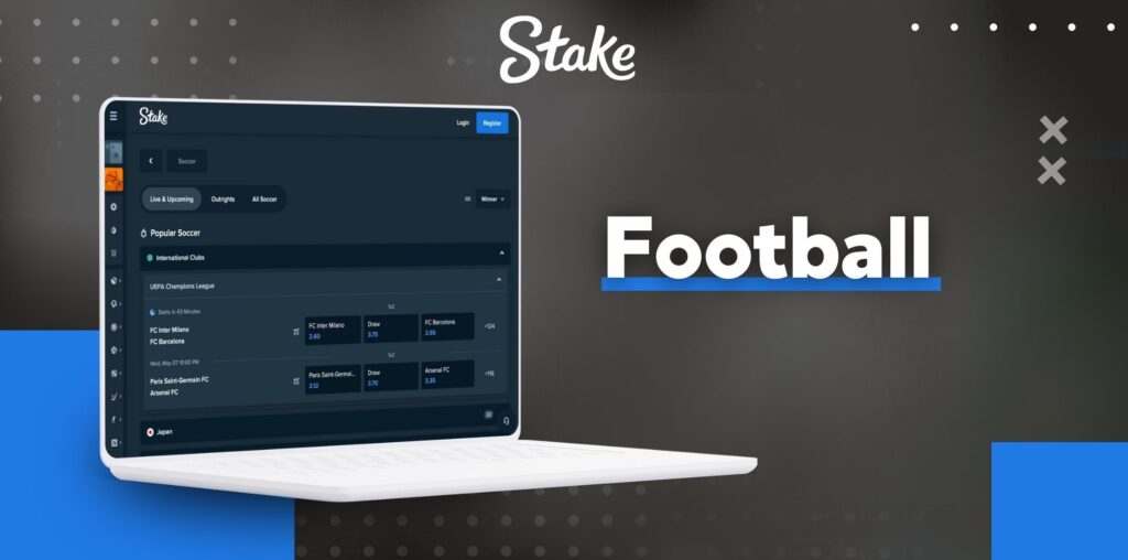 Stake Pakistan Football betting information