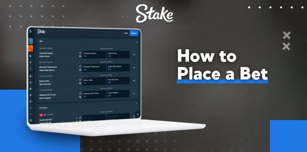 How to Place a Bets on Stake in Pakistan guide