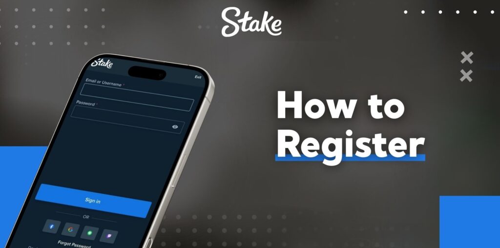 How to Register at Stake Pakistan application