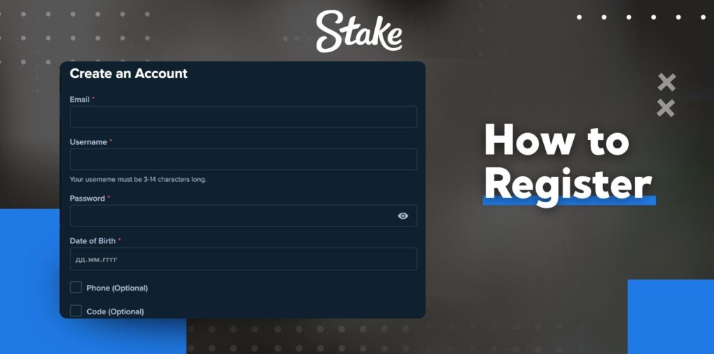 How to Register Stake account in Pakistan guide