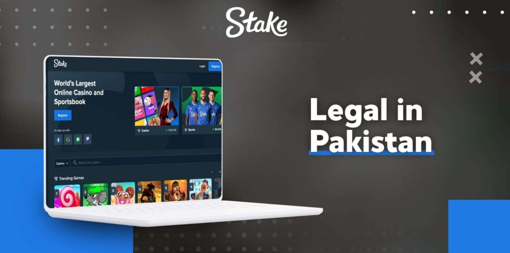 Is Stake online casino Legal in Pakistan info