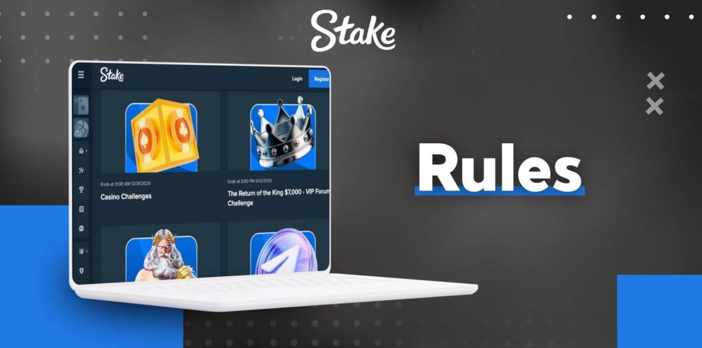 Stake Pakistan Rules for Applying for Bonuses