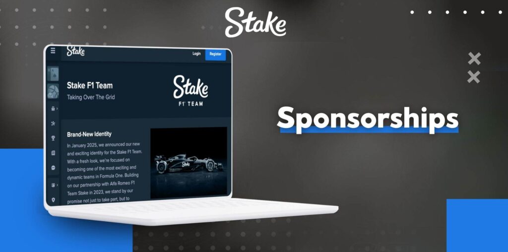 Stake Pakistan betting company Sponsorships info