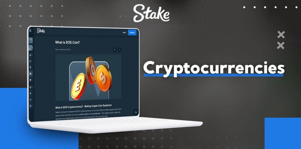 Supported Сryptocurrencies at Stake Pakistan