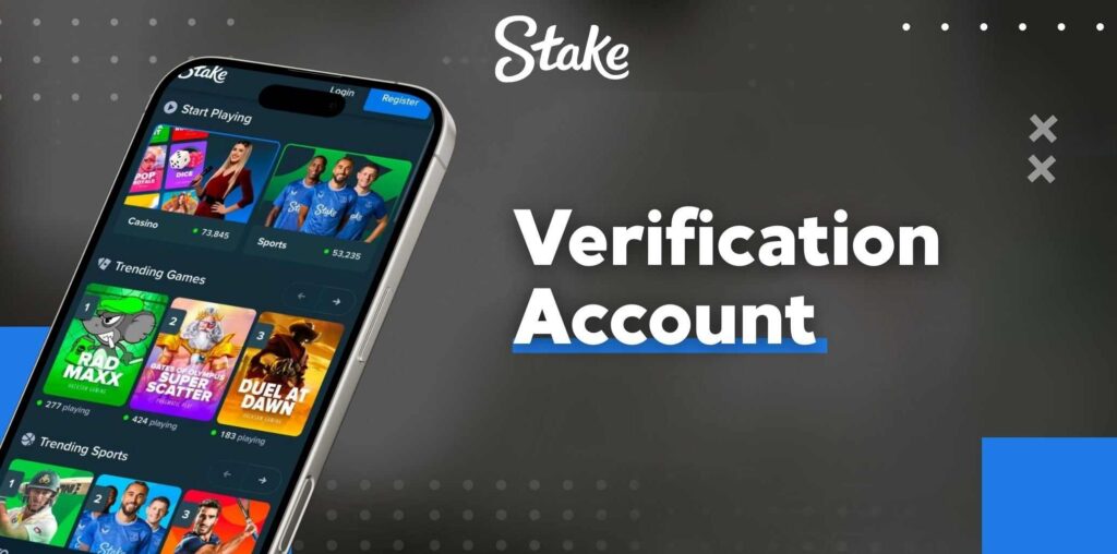 Stake Pakistan Verification Account instruction