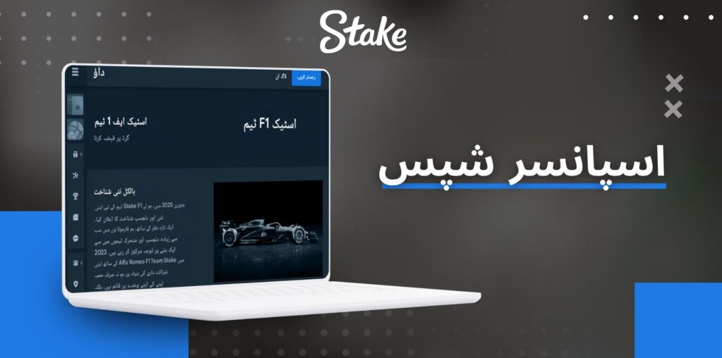 Stake اسپانسرشپ کی معلومات